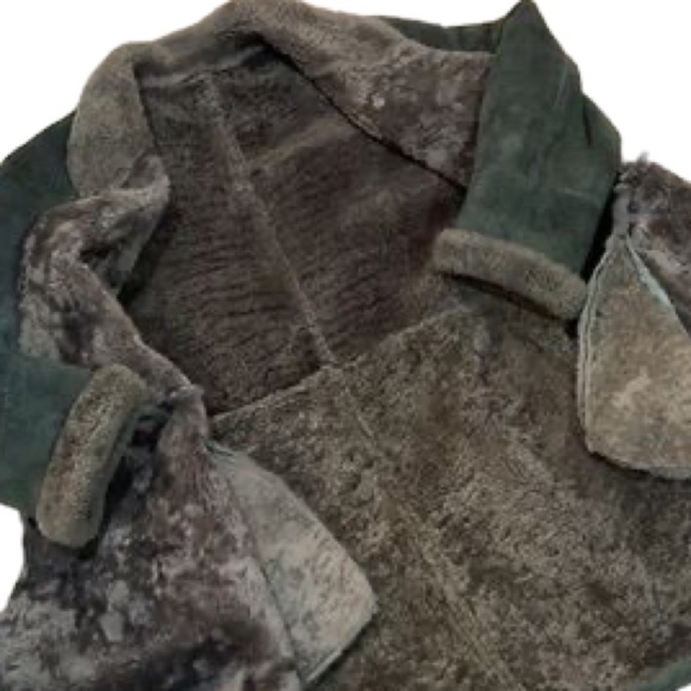 ❄️ Hide Society Genuine Shearing Coat Vintage Made in Canada - Picture 3 of 11